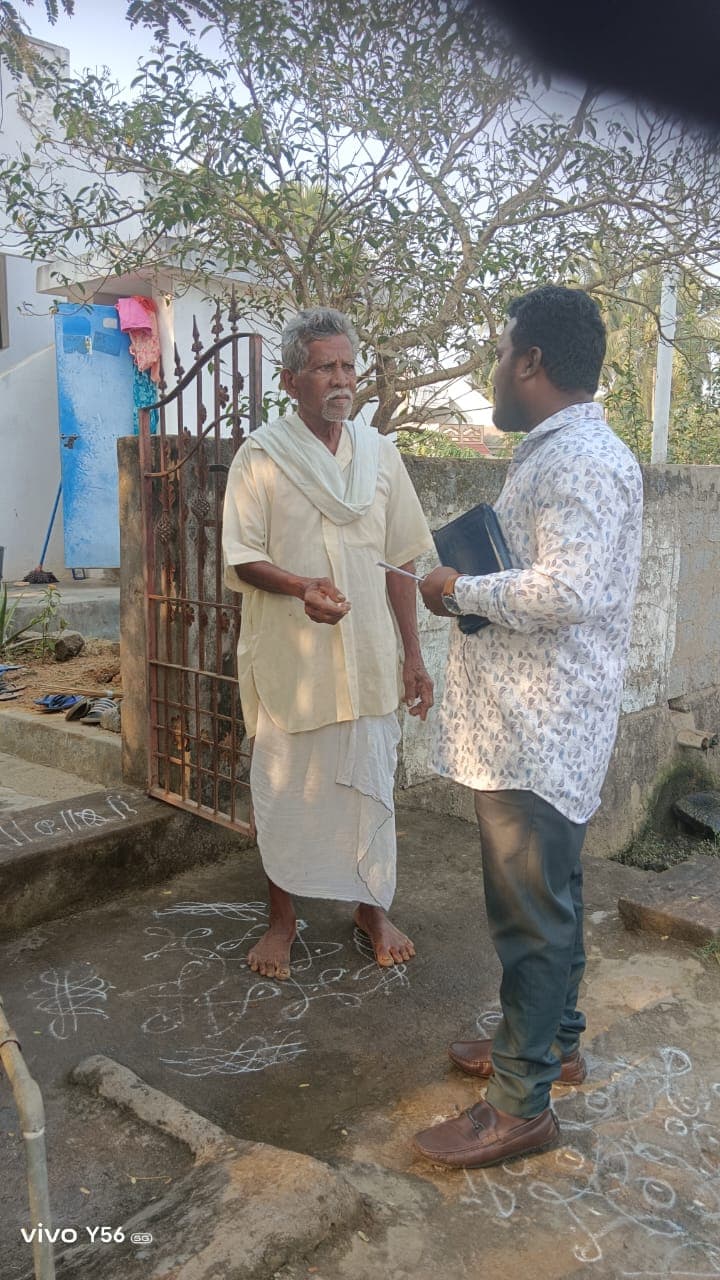 Outreach service among unreached communities